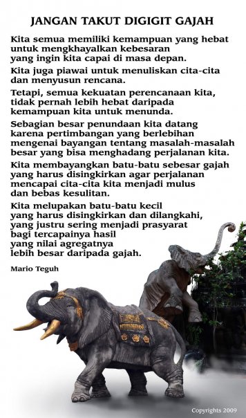 Mario teguh kata mutiara